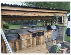 (ad) **All Discounts**  HomePro Category List for  outdoor kitchen cart Kitchen Ideas Outdoor, Bbq Shed, Rustic Outdoor Kitchens, Outdoor Grill Station, Outdoor Kitchen Bars, Outdoor Kitchen Plans, Build Outdoor Kitchen, Outdoor Bbq Kitchen, Outdoor Kitchen Ideas