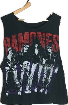 Punk Rock Concert, Ramones Shirt, 90s Tank Top, American Icons, Rock Concert, Concert Shirts, Ramones, Band Tees, Punk Rock