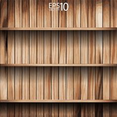 wooden shelves with different types of wood in the store, eps10097