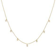 This necklace is a classic and elevated addition to your birthday suit. Delicate enough to be layered with anything– the piece is perfect for daily wear. 14k yellow gold Seven bezel-set 2mm diamonds The necklace comes with jump rings at 16 or 18 inch lengths. Diamond Drop Necklace, Birthday Suit, Diamond Drops, Drop Necklace, Jump Rings, Bezel Setting, Daily Wear, Gold Necklace, Vintage Items