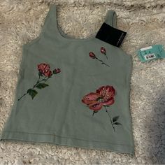 Questions? Leave A Comment Below! 0702 Green Floral Print Sleeveless Tank Top, Green Graphic Print Sleeveless Tank Top, Chic V-neck Floral Print Tank Top, Pink Floral Print V-neck Camisole, Feminine Floral Print V-neck Camisole, Floral Tank, Womens Tops, Tank Tops, Floral