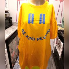 New With Tags. Xl. Be Kind, Blue Gold, Blue Man, Color Blue, Tee Shirts, Mens Shirts, Man Shop, Tags, T Shirt