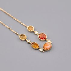 Beautiful Mexican Fire Opal Diamond Bracelet in 18K Yellow Gold. Free Domestic USPS First Class Shipping! Free One Year Limited Warranty! Free Gift Bag or Box with every order! Opal—the queen of gemstones, is one of the most beautiful and rarest gemstones on earth. Every piece of opals has its colors and patterns, which is perfect for designers to create unique engagement rings for someone extra special. We use 100% Natural & Ethically opal stones (NO synthetics or imitations) for our jewelry. - Luxury Orange Jewelry With Gemstone Accents, Luxury Orange Gemstone Accented Jewelry, Luxury Orange Gemstone Jewelry, Elegant Orange Jewelry With Stones, Elegant Orange Gemstone Bracelet, Rarest Gemstones, Rings For Couples, Opal Birthstone, Australian Black Opal