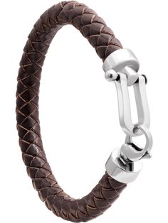 PRICES MAY VARY. Classic Braided Style: This HAQUIL bracelet combines the timeless elegance of braided brown leather with the sleek finish of a stainless steel clasp. Durable Leather: High-quality braided leather offers a resilient accessory that's both stylish and sturdy enough for everyday wear. Stainless Steel Shackle Clasp: The bracelet features a unique stainless steel shackle clasp that provides secure fastening and a touch of nautical flair. Ideal Gift for Men: Presented in a sleek packag Mens Stainless Steel Bracelet, Stainless Steel Bracelet Men, Brown Leather Bracelet, Birthday Gift For Him, Christmas Birthday Gifts, Braided Leather, Steel Bracelet, Christmas Birthday, Stainless Steel Bracelet