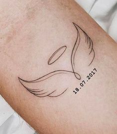 a close up of a person's arm with a tattoo on it that says, i love you