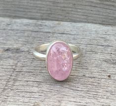 Romantic Oval Sparkly Pink Morganite Sterling Silver Ring | Solitaire Ring | Pink Stone Ring | Engagement Ring | Love Ring by GildedBug on Etsy Pink Sterling Silver Moonstone Promise Ring, Oval Pink Morganite Jewelry, Pink Moonstone Sterling Silver Ring For Anniversary, Sterling Silver Ring With Large Pink Stone, Oval Pink Sterling Silver Jewelry, Pink Oval Sterling Silver Jewelry, Pink Oval Moonstone Ring In Sterling Silver, Oval Pink Ring With Large Stone, Pink Oval Ring With Large Stone