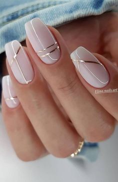 If you want a cute manicure that goes with any outfit there is, neutral nails are where it's at. Today, we're sharing all the cutest designs! Ongles Beiges, Subtle Nail Art, Neutral Nail, Milky Nails, Manicure Nail Designs, Subtle Nails, Easy Nails, Beige Nails, Colorful Nails