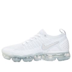 (WMNS) Nike Air VaporMax Flyknit 2 'White Vast Grey' 942843-105 (SNKR/Women's) Nike Vapor Max Air, Nike Vapormax Women, Vapormax Women, Nike Vapor Max, Vapor Max, Nike Air Vapormax Flyknit, Nike Vapormax, Vapormax Flyknit, Nike Vapor