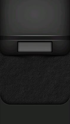 the back side of a cell phone with an image of a black background and text on it