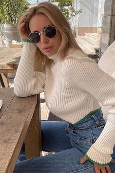 Sweaters 2022, Sets Outfit, Crop Pullover, Low Cut Dresses, Suspenders For Women, Knitted Long Sleeve, Fashion Christmas, Sweater Crop, Irregular Hem