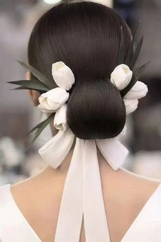 Velvet Headbands with Flower CH0408 Wedding Hair Accessory, Hair Styles Wedding, White Hair Accessories, Flower In Hair, Wedding Hair Ideas, Dream Accessories, Wedding Hairband, Flower Crown Hairstyle, Wedding Hair Piece