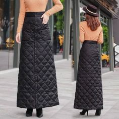 Black High Waist Autumn Winter Long Skirt
​ High Waist Winter Skirt, Winter Solid Color Lined Skirt, Winter Solid Lined Skirt, High Waist Fitted Winter Skirt, Solid Winter Bottoms With Lined Skirt, Casual Solid Color Winter Skirt, Casual Black Maxi Skirt For Winter, Casual Full-length Winter Maxi Skirt, High Waist Winter Maxi Skirt