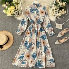 Elegant Floral Vintage Chiffon DressOne size



Length 110cm, sleeves 57cm, chest circumference 94cm, waist 56-76cm White Long Sleeve Chiffon Dress For Brunch, Casual Midi Chiffon Dress For Fall, Casual Long Sleeve Chiffon Dress, Casual Long Sleeve Chiffon Dress For Fall, Chic Long Sleeve Chiffon Dress For Fall, Long Sleeve Chiffon Dress For Fall, Flowy Long Sleeve Chiffon Dress For Fall, Long Sleeve Chiffon Dress For Spring Garden Party, Long Sleeve Chiffon Dress For Garden Party