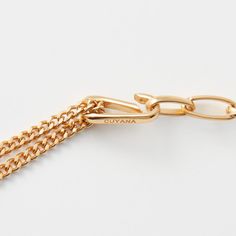 A modern interpretation of the classic gold chain, our Double Chain Necklace is handcrafted in New York from recycled brass and plated with 14-karat gold. Double Chain Necklace, Double Chain, Classic Gold, Gold Chain, Gold Chains, Jewelry Pieces, Gold Bracelet, Chain Necklace, Gold Necklace