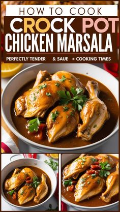 Need a cozy meal that’s easy to make? This Crock Pot Chicken Marsala is the answer! The tender chicken and rich, creamy sauce make it the perfect comfort food for any occasion.