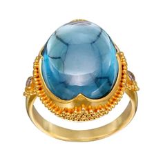 Steven Battelle Cabochon Aquamarine Diamonds Ring 22K Gold For Sale at 1stDibs 22k Gold Ring, Sapphire Cocktail Ring, Vs1 Diamond, Gold For Sale, Diamond Stacking Rings, Contemporary Ring, Rainbow Moonstone Ring, Textured Ring, Diamonds Ring