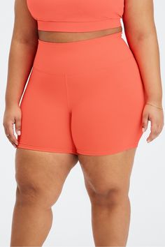 Boost PowerHold® High-Waisted 6'' Short Fabletics orange female Activewear >> Womens >> Bottoms >> Shorts PowerHold plus Training 4-Way Stretch/Chafe-Resistant/Moisture-Wicking/Pockets/UPF Protection Max-compression short in PowerHold® Orange Athleisure Activewear With Built-in Shorts, Orange Moisture-wicking Shorts Activewear, Orange Activewear Shorts For Sports, Orange Moisture-wicking Activewear Shorts, Orange Moisture-wicking Short Activewear, Orange Short Length Activewear For Sports, Sporty Orange Short Length Activewear, Sporty Orange Short-length Activewear, Orange Compression Activewear Casual