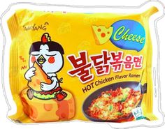 Samyang Food, Samyang Ramen, Cheese Ramen, Spicy Ramen Noodles, Hot Chicken Flavor Ramen, Cheese Noodles, Spicy Noodle, Spicy Fried Chicken, Korean Noodles