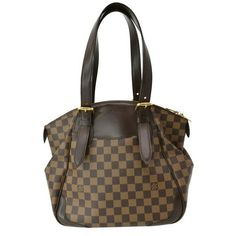 Item Details: Designer: LOUIS VUITTON Model: Verona MM Retail: N/A Style: Shoulder Bag Color: Brown Material: Damier Ebene Made: France Date code: VI0111 Made year: 2011 Measurements: W 14" H 8" D 6" Accessories: No Accessories. Condition Detail: Very Good - The Item is gently used and may have minor corner rubbing, light leather tanning, some inside stain marks, and slight signs of use on hardware. See the listing description for details. Outside: Clean condition. Inside: Clean condition Leathe Leather Tanning, Louis Vuitton Neverfull Pm, Louis Vuitton Alma Pm, Pre Owned Louis Vuitton, Louis Vuitton Speedy 30, Louis Vuitton Jewelry, Louis Vuitton Neverfull Mm, Shoulder Bag Brown, Brown Handbag