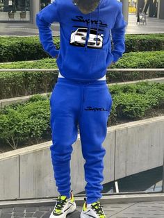 Product Title :Men Figure Letter Print Kangaroo Pocket Tracksuit SetProduct Measurements INCH Size US Size Sleeve Length Shoulder Bust Top Length S 36 24.4 inch 16.5 inch 40.2 inch 26 inch M 38 24.8 inch 17.7 inch 42.1 inch 26.8 inch L 40 25.2 inch 18.5 inch 44.1 inch 27.6 inch XL 42 25.6 inch 20.1 inch 46.1 inch 28.3 inch XXL 44 26 inch 21.3 inch 48 inch 29.1 inch XXXL 46 26.4 inch 22.4 inch 50 inch 29.9 inch Product Measurements CM Size US Size Sleeve Length Shoulder Bust Top Length S 36 62cm Casual Light Blue Sets With Pockets, Casual Blue Sets With Pockets, Casual Blue Winter Sets, Casual Blue Long Sleeve Sets, Blue Casual Fitted Sets, Casual Blue Fitted Sets, Blue Fitted Casual Sets, Best Rapper Alive, Best Rapper