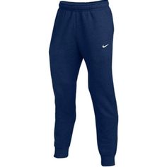 Nike Men's Sportswear Club Fleece Joggers Navy Blue Athletic Casual Gym Pants Features: * Authentic Nike * Brand New With Tags * Elastic Waistband With Internal Drawcord For Easy Fitting * Side Pockets Are Available On Each Side Giving You Ample Storage * Rear Pocket With Snap Button Closure * Elastic Jogger Cuffs Keep The Comfort Close And Let You Show Off Your Sneakers * White Embroidered Iconic Nike Swoosh * Imported * Machine Wash * Fabric: 100% Polyester Moisture-wicking Fleece Sportswear Pants, Moisture-wicking Fleece Pants For Sportswear, Moisture-wicking Fleece Sport Pants, Moisture-wicking Fleece Jogging Pants, Moisture-wicking Fleece Pants For Jogging, Moisture-wicking Sweatpants For Sports, Moisture-wicking Fleece Pants For Gym, Moisture-wicking Fleece Bottoms For Jogging, Sports Joggers With Comfort Waistband In Fleece