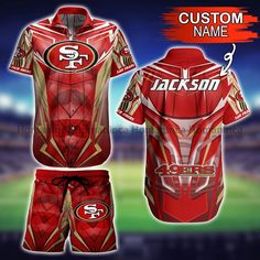 San Francisco 49Ers Nfl Hawaiian Shirt  San Francisco 49Ers Short Sleeve Shirt  San Francisco 49Ers Summer Beach Shirt Nfl Fan Gift Thw127 Lightweight construction with breathable mesh fabric provides a comfortable and flawless fit. Nfl Fan, Texas Tech Red Raiders, Red Raiders, Nfl Fans, Beach Shirt, Hawaii Shirt, San Francisco 49ers, Beach Shirts, Ohio State