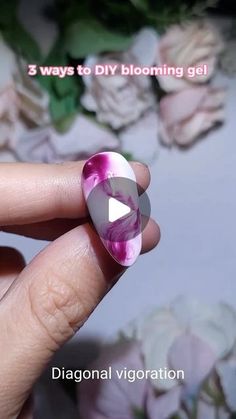 Nail art 💅 Manicure on Instagram: "Dive into endless nail design possibilities with 𝑩𝒍𝒐𝒐𝒎𝒊𝒏𝒈 𝒈𝒆𝒍 💕It really works😉☝️🛍️🛒 LINK in bio to SHOP ➡️ @nails_by_steps" Bloom Gel Nail Designs, Purple And Pink Nail Art, Nail Blooming Gel Ideas, Blooming Art Nails, Marble Nails With Blooming Gel, Easy Gel Nail Designs For Beginners Short, Blooming Nail Art Designs, Nail Art Designs Blooming Gel, Purple Blooming Gel Nails