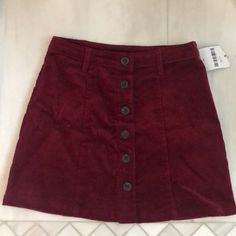 Forever 21 Mini Skirt! Perfect Condition Brand New! Color Is Burgundy Forever 21 Fitted Skirt For Fall, Forever 21 Fall Lined Skirt, Forever 21 Trendy Fall Skirt, Forever 21 Lined Mini Skirt For Fall, Forever 21 Fall Skirt, Forever 21 Lined Skirt For Fall, Forever 21 Fitted Mini Skirt For Fall, Forever 21 Casual Mini Skirt For Fall, Forever 21 Lined Skort For Fall