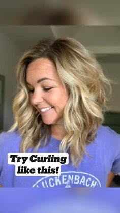 Shoulder Length Hair Curls Tutorial, How To Style Medium Length Hair With Layers, Angeled Haircut, Hairstyles For Family Pictures Mom, Ways To Style Medium Length Hair, Curling Medium Length Hair, How To Curl Shoulder Length Hair, Braiding Bangs, How To Style Shoulder Length Hair