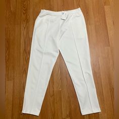 Helmut Lang Stirrup Track Pants- Designer New With Tags, 60% Polyester/ 40% Cotton Pull Up With Inside Draw String Side Slash Pockets Side Zippers On Lower Side Seams. Hand Wash/ Line Dry 34 Waist- 32 Inseam White Stretch Bottoms With Straight Hem, Helmet Lang, Track Pants Mens, Pants Men, Walker Boots, Fit N Flare Dress, Helmut Lang, Pull Up, Rain And Snow Boots