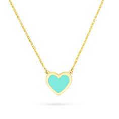 A sweet treat for your love of any age, this turquoise enamel heart necklace is always the right choice. 14K gold Turquoise enamel fills the flat heart pendant 16.0-inch cable chain with 2.0-inch extender; lobster claw clasp Cute Dress Outfits, For Your Love, Sweet Treat, Kendra Scott, Cute Jewelry, Christmas List, Cable Chain, Lobster Claw, Heart Necklace