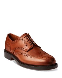 Polo Ralph Lauren Men's Lace Up Wingtip Dress Shoes Polo Ralph Lauren Shoes, Gentleman Shoes, Leather Formal Shoes, Brown Dress Shoes, Man Shoes, Plaid Shirt Men, Best Shoes For Men, United State, Men Formal