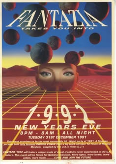 an advertisement for the new year's eve album