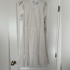 Nwt Calvin Klein White Sundress. Size 6. See Pictures For Measurements. Smoke And Pet Free Home. Calvin Klein Summer Dresses For Workwear, Calvin Klein Summer Dresses For Work, Calvin Klein Summer Work Dresses, Elegant Daytime Lined Dresses, Calvin Klein A-line Midi Summer Dress, Calvin Klein A-line Midi Dress For Summer, Calvin Klein Spring Midi Knee-length Dress, Calvin Klein Summer Midi Dress Knee-length, Calvin Klein Spring Knee-length Midi Dress