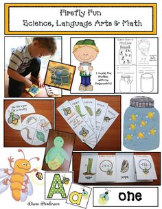 the science language arts and math activities for kids