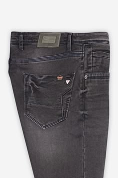 Step into style with our Matterhorn Gray Whiskering Wash Denim. These jeans are the epitome of contemporary fashion, offering a perfect blend of comfort and sophistication. Whether you're heading to a casual get-together or a night out on the town, these jeans will make a bold fashion statement that can't be ignored. 98% cotton and 2% elastane: it’s really tough and abrasion-resistant. The fabric has a great 4-way stretch allowing unrestricted movement in any activity. Construction: Triple chain Jean Pocket Designs, Big King, Jean Pockets, Mens Cargo, Jeans For Men, Boys Jeans, Cargo Jeans, Contemporary Fashion, Bold Fashion