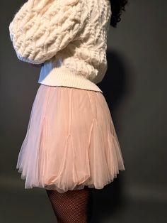 This effortlessly chic tulle mini skirt is designed with a comfy elastic waistband and a trendy godet detail, it's all about that perfect fit and flow. The double-layer lining adds a touch of luxe, giving you a dreamy, layered look that’s perfect for any occasion. Tulle Mini Skirt, Candy Clouds, Layered Look, Easy Step, Sweater Accessories, Cotton Candy, New Shop, Denim Dress, Double Layer