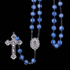 Embrace a timeless tradition with our best-selling rosaries. We hope that bead is a step on your spiritual journey, crafted with devotion to enhance your prayer life. These cherished rosaries combine elegant design with deep spiritual significance, offering a tactile connection to your faith. Join countless others who have found peace and inspiration in these beloved prayer companions. Flower Rosary, Prayer Life, Venetian Glass, Finding Peace, Spiritual Journey, Rosary, Elegant Design, Accessory Gift, Display Homes