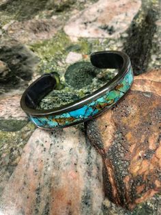 Turquoise Bracelet With Patina As A Gift, Adjustable Turquoise Bracelet With Inlay, Mens Turquoise Cuff Bracelet, Turquoise Bangle Cuff Bracelet With Natural Stones, Adjustable Turquoise Inlay Bracelets, Turquoise Jewelry Mens, Turquoise Inlay Bracelet For Collectors, Luxury Turquoise Cuff Bracelet With Inlay, Turquoise Natural Stone Cuff Bangle