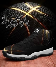 AJ11 Basketball design Lether Sneakers Part2. For Basketball games and Daily use. Black Basketball and Gold Line Design. Thank you. Luxury High-top Basketball Shoes For Men, Luxury High-top Basketball Shoes For Streetwear, Luxury Leather Basketball Shoes With Round Toe, Luxury Leather Basketball Shoes With Air Cushioning, Luxury Leather Basketball Shoes With Rubber Sole, Luxury Functional Basketball Shoes For Streetwear, Luxury Leather Basketball Shoes For Streetwear, Luxury Leather Dynamic Basketball Shoes, Luxury Urban Basketball Shoes For Streetwear