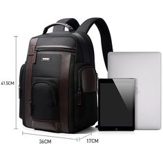 the backpack is next to an ipad and tablet