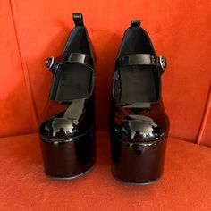 Sexy 6 Inch Heel, Mary Jane Pleather, Black. Perfect Condition. New Without Tags. Never Worn. 6 Inch Heels, Current Mood, Dolls Kill, Platform Shoes, Mary Janes, 6 Inches, Size 6, Women Shoes, Dolls