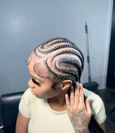 Straight Back Feed In Braids With Curls At End, Quick Braids Styles For Black Women, Free Style Feed In Braids, Braids Going To The Back In A Bun, Scalp Braid Designs For Black Women, Simple Straight Back Braids, 12 Feed In Braids Hairstyles, Cute Feed In Braids Styles With Design, 8-10 Stitch Braids