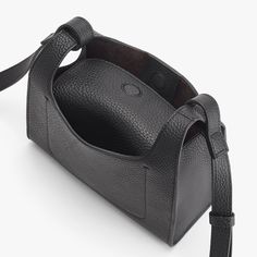 Mini Double Loop Bag | Cuyana Modern Crossbody Camera Bag For On-the-go, Modern Crossbody Flap Bag For Travel, Modern Crossbody Box Bag For Travel, Modern Crossbody Box Bag With Adjustable Strap, Chic Crossbody Camera Bag, Chic Everyday Crossbody Camera Bag, Modern Crossbody Baguette Bag With Removable Pouch, Modern Crossbody Flap Bag With Removable Pouch, Modern Crossbody Bag With Detachable Strap