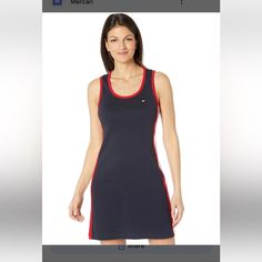 Colorblocked Tank Dress From Tommy, 100% Cotton, Pullover Style, Scoop Neckline. Contrast Side Panels. New With Tags. Pit To Pit Is 16, Overall Length Is 33.5. Casual Sleeveless Dress With Contrast Trim, Casual Summer Dresses With Contrast Trim, Tommy Hilfiger Dress, Tommy Hilfiger Dresses, Cotton Pullover, Side Panels, Tank Dress, Scoop Neckline, Pullover Styling