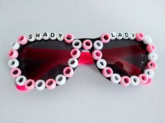 Pink Kandi, Kandi Necklace, Duluth Minnesota, Alternative Art, Summer Sunglasses, Summer Bracelets