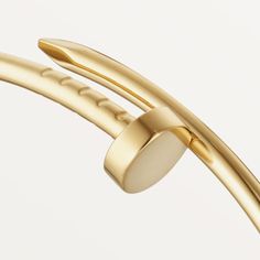 CRB6062617 - Juste un Clou bracelet SM - Yellow gold - Cartier Juste Un Clou Bracelet, Cartier Juste Un Clou, Nail Bangle, Nail Bracelet, Couture Jewelry, Men Diamond Ring, Bracelet Collection, Everyday Objects, Gold Fashion