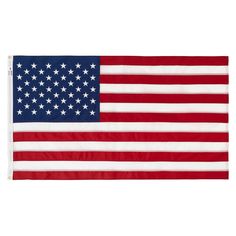 an american flag is shown on a white background