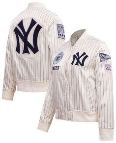 Style Full zip jacket Two interior slip pockets Quilted lining Team Spirit Team logo on chest Designed in team colors Additional Details Machine washable, tumble dry low Officially licensed Yankees Game Outfit, Yankees Outfit, Jacket Outfit Women, Satin Jacket, Ny Yankees, Satin Jackets, Gaming Clothes, Zip Jacket, New York Yankees