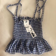 Nursing Camisole, Checkered Top, Velvet Tunic, Babydoll Shirt, Velvet Tank Top, Top Diy, Cropped Camisole, Paisley Top, Blue Checkered